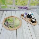 Handmade Bamboo Rope Bathroom Mirror & Accessories – Natural, Rustic, and Stylish Design to Refresh Your Bathroom"