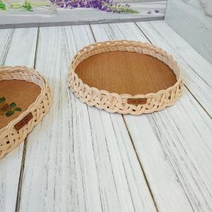 Handmade bamboo rope baskets in round and oval shapes – versatile for bread, fruit, small items, or decorative use. Natural, rustic, stylish, and eco-friendly for any home