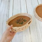 Handmade bamboo rope baskets in round and oval shapes – versatile for bread, fruit, small items, or decorative use. Natural, rustic, stylish, and eco-friendly for any home