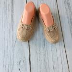Handmade Knitted Slippers – Warm, Comfortable, Non-Slip, Perfect Gift for Home”